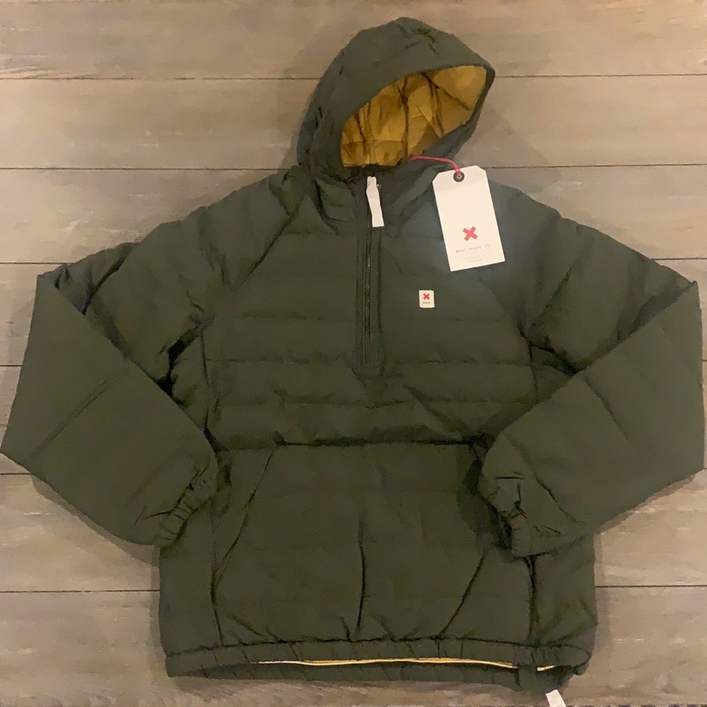 BEST MADE CO Down filled Pullover Jacket, Coat NEW NWT
